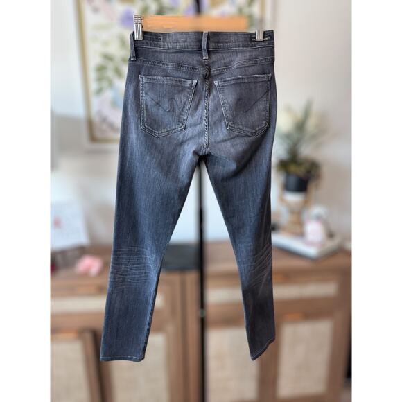 Citizens of Humanity Avedon Rocket High Rise Skinny Jeans Black Womens Size 25 - Picture 4 of 15